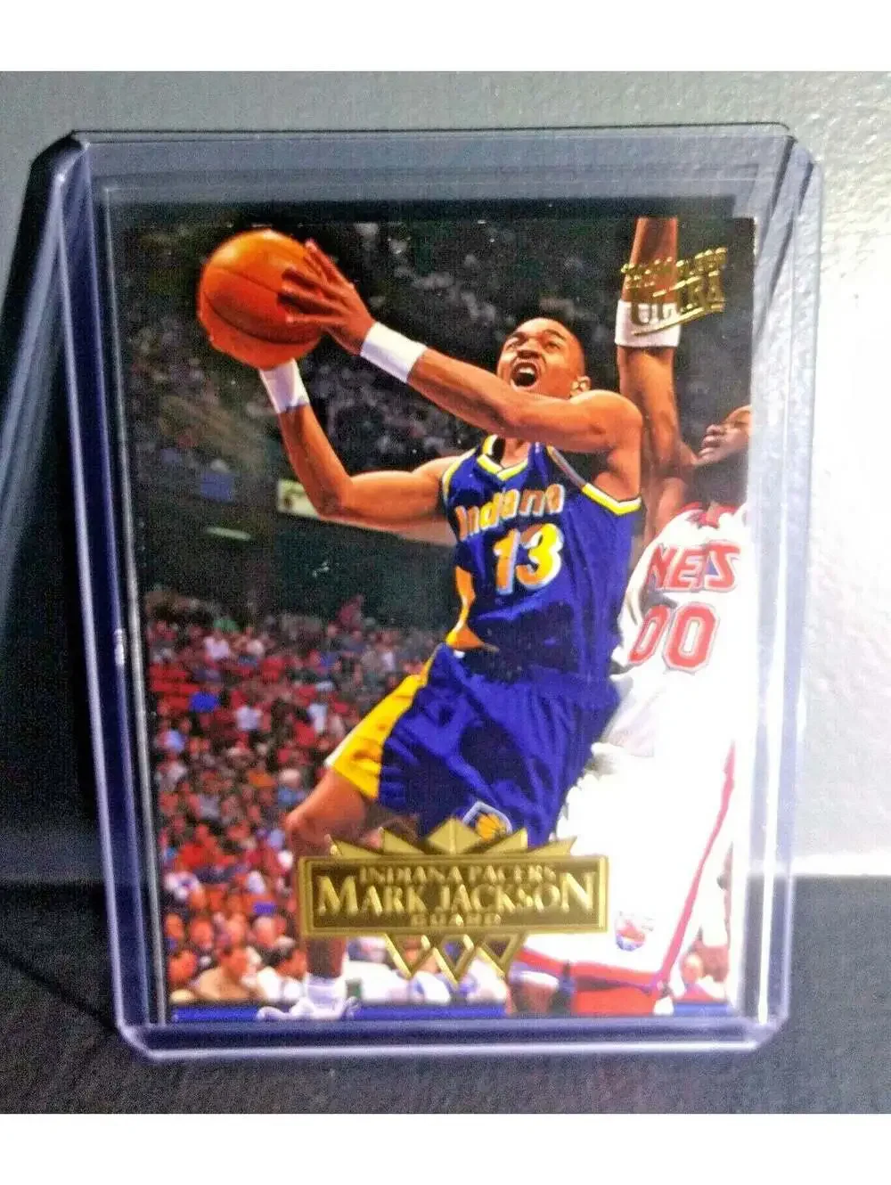 1995-96 Mark Jackson Fleer Ultra #74 Basketball Card